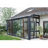 Buy cheap High Grade Grey Aluminum Sun Room Free Stand Four Season Simple Design from wholesalers