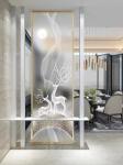 12mm Drawing Room Glass Wall Frosted Glass Partition For Living Room