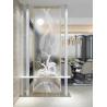 Buy cheap 12mm Drawing Room Glass Wall Frosted Glass Partition For Living Room from wholesalers