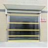 Buy cheap Industrial 1.2mm PVC Curtain Rapid Roller Shutter Doors Folding 1.2 M / S Opening Speed from wholesalers