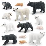 Buy cheap Black Bear Polar Bear Life Cycle Figure Model Toy For Boys Girls Kids from wholesalers