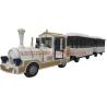 Buy cheap White Fiberglass Tourist Train Rides , Mall Train Ride Battery Type from wholesalers