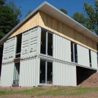 Buy cheap Anti Earthquake Prefabricated Steel House House / Flat Pack Container product