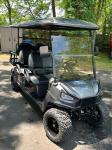 Six-seater Gray Off-road Low-key Luxury Electric Golf Cart With Customizable