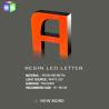 Buy cheap 3D Acrylic Led Channel Letters Sign Wall Mounted Advertising For Shop Front Name Display from wholesalers