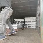 low cost 1150 -50-0.326mm greywhite eps sandwich panel for wall and roof