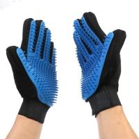 Buy cheap Flexible Five Finger Pet Comb Glove Gentle Dog Brush Glove For Long Short Hair product