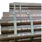 Hot Rolled Carbon Seamless Steel Pipe ST37 ST52 1020 1045 A106B Fluid Tube