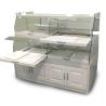 Buy cheap Wooden Material Food Store Shelving Bread Display Cabinet Easy Assemble from wholesalers