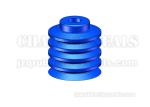 Food Grade Red Industrial Rubber Suction Cups With Germany LFGB Approved