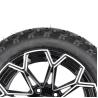 Buy cheap Golf Cart 22 inch All Terrian Tire and 14 inch Machined Black Aluminum Wheel from wholesalers