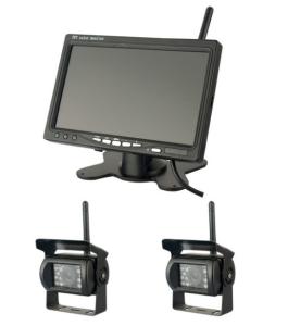 Wholesale 400cd/m2 Brightness Vehicle Reversing Systems 1024x600 Wireless Monitor Camera from china suppliers