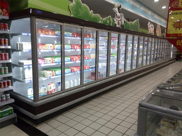 Commercial Supermarket Convenience Store Fridge With Multideck 2~8 Temperature