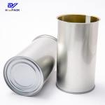 Tinplate Tall Tin Container 520ml Empty Catering Tins D73x131mm