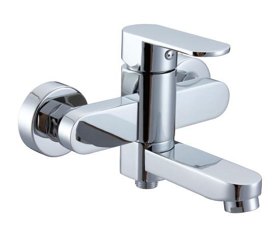 Buy cheap Two Hole Polished Single Handle Tub And Shower Faucet Mixer Taps HN-3B33 from wholesalers