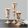 Buy cheap New style classical gold metal flower vase stand wedding decoration centerpieces from wholesalers
