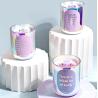 Buy cheap Luxury Empty 10oz 12oz 14oz Clear Iridescent Rainbow Glass Candle Jars With Lid And Boxes Packaging from wholesalers