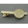 Buy cheap Aluminum, Stainless Steel, Copper Stamping Personalized Tie Bar, Collar Tie Bars With Gold Plating from wholesalers