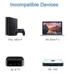 1080P 4K HDM TV I Male to VGA Female Adapter with 3.5 Audio Jack Power for
