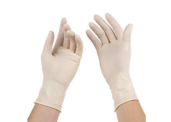 Buy cheap Powder / Powder Free Disposable Latex Examination Gloves from wholesalers