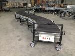 Flexible Motorized Rubber Coated Roller Conveyor