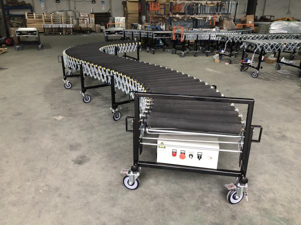 Buy cheap Flexible Motorized Rubber Coated Roller Conveyor from wholesalers