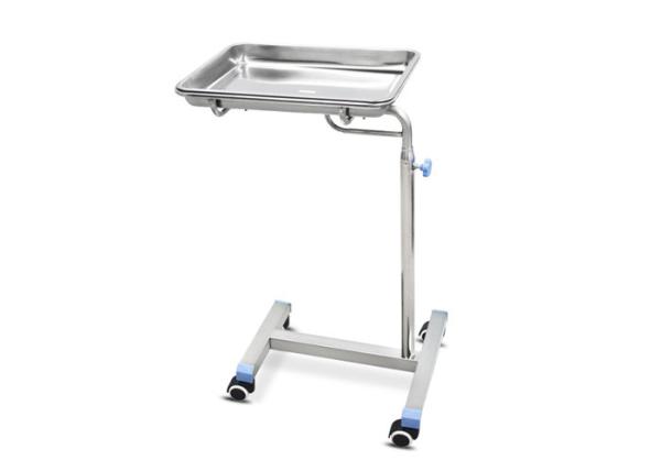 Buy cheap Medical Trolley Stainless Steel Mayo Table With Height Adjustment from wholesalers