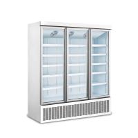Buy cheap Defrost Glass Door Beverage Cooler 893L with LED Light product