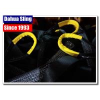 Buy cheap 3 Inches Yellow Recovery Tow Straps 30000lb Long Tow Truck Tie Down Straps product