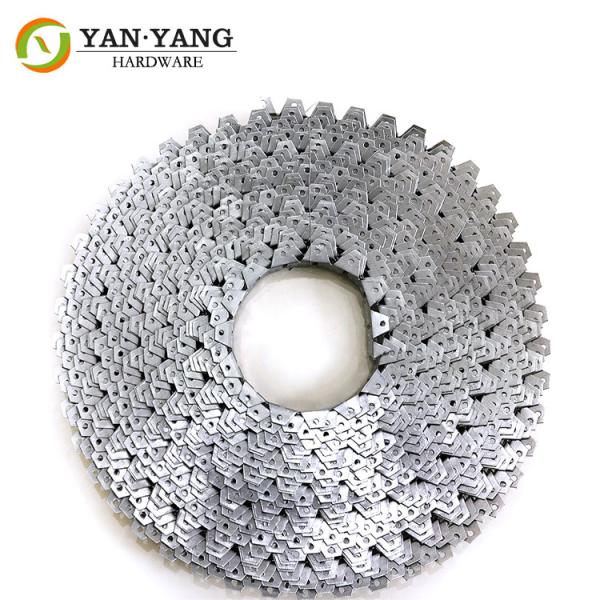 Buy cheap Chinese factory price sofa flexible metal tack strip for invisible application of sofa fabric from wholesalers