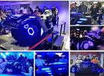 VR Amusement Park Games 9D Virtual Reality 6 Seats VR Cinema Simulator