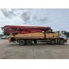 Buy cheap Orange 2011 Putzmeister 49m Truck Pump Concrete Pump Beton Pump Hydraulic Pump on Mercedes-Benz Truck Top Original Condition from wholesalers
