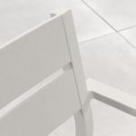 Outdoor Restaurant Dining Set Metal Table and Chairs for Leisure Facilities
