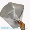 Buy cheap Hamburg Food Reusable thermal Insulate Zipper Delivery Thermal Bag Foil Thermal Insulated Storage Bag from wholesalers