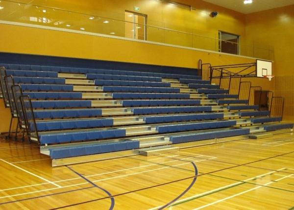 Buy cheap Indoor Telescopic Seating Systems Polymer Bench HDPE Material Cost Effective from wholesalers