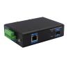 Buy cheap SFP to RJ45 Unmanaged Industrial Switch 48V POE Media Converter from wholesalers