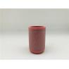 Buy cheap Sand Stone Polyresin Bathroom Accessories Silver Hand Painted PINK Color from wholesalers