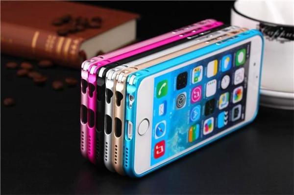Buy cheap iPhone 6 4.7" Metal Frame Cell Phone Case Cover Colorful from wholesalers