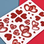 2mm Flash Vinyl Sticker UV Printing Teacher Reward Stickers For Home Decoration