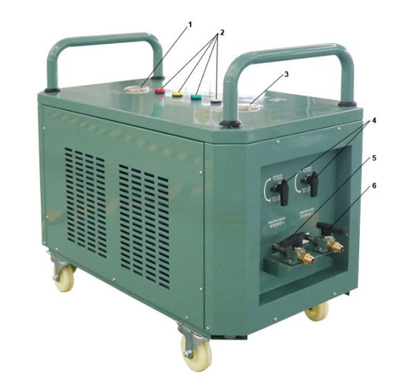 Buy cheap HVAC Refrigerant Vapor Recovery Machine R410A R134A 2HP Recycling AC Gas Charging Machine from wholesalers