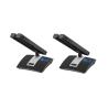 Buy cheap Karaoke 2 Channel UHF Wireless Microphone System Dual Receiver from wholesalers