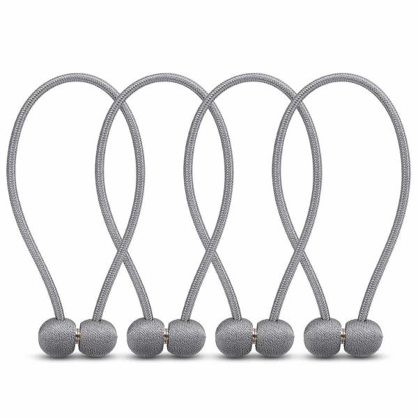 Buy cheap Contemporary Metal Dark Grey Magnetic Curtain Tie Backs from wholesalers