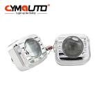 HID Square Projector Shroud 3 Inch Angel Eye Halo Rings Shroud