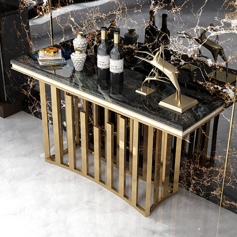 Wholesale Stainless Steel Console Tables With Premium Marble Tops