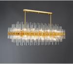 Led Glass Chandelier For Dining Room Kitchen Modern Home Decor led crystal