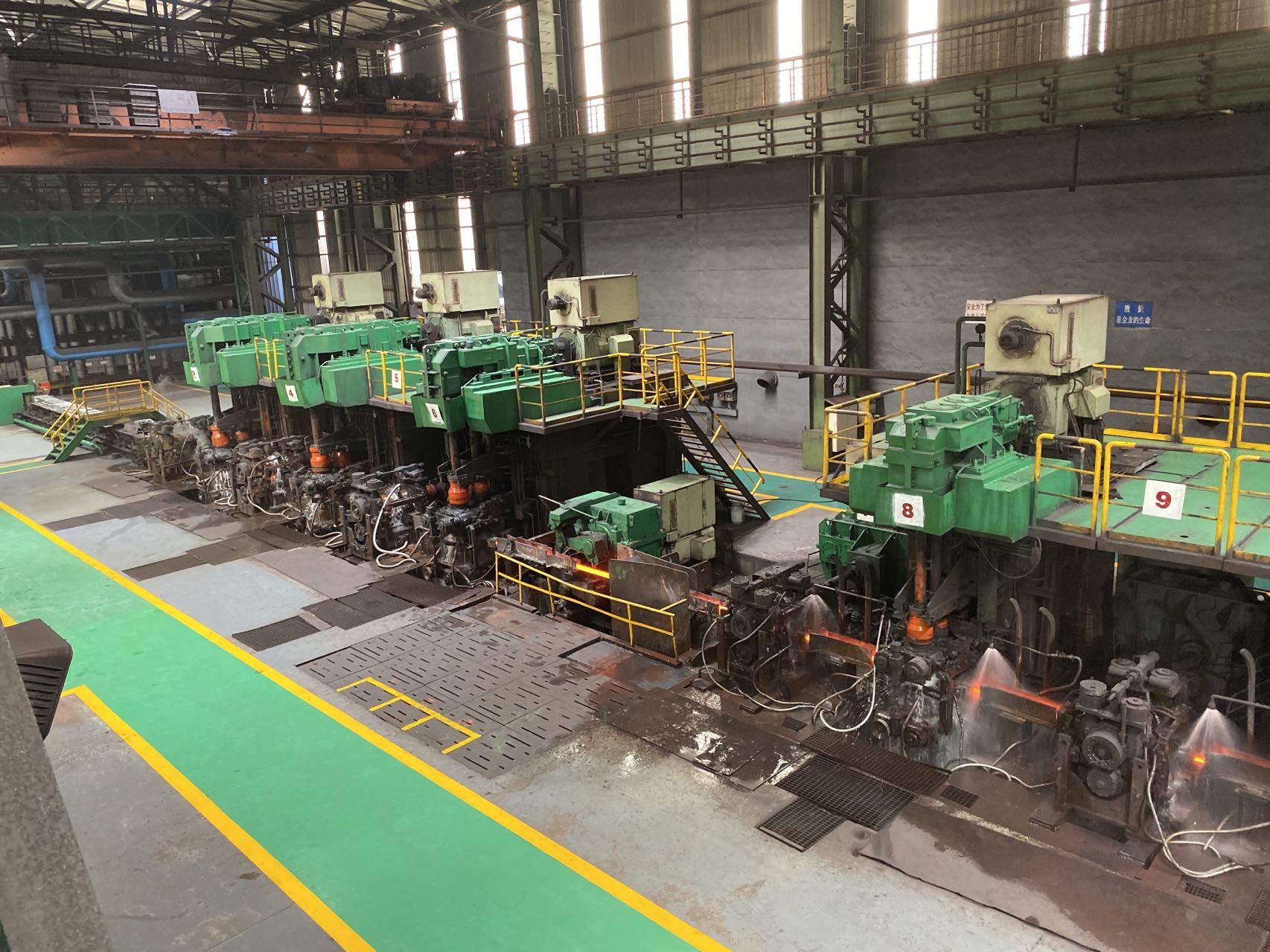 Industry Short Stress Path Rolling Mill 440V Metallurgical Complete Production Line
