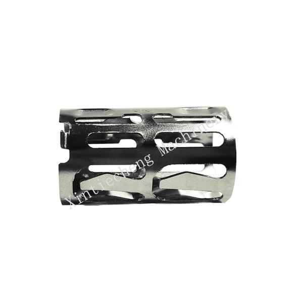 Buy cheap Silver Metal Stamping Car Sensor Parts Anodizing Customized Stamping On Metal from wholesalers