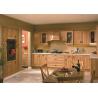Buy cheap 2000MM HPDL Contemporary Brown Solid Wood Kitchen Cabinets Farmhouse Cocina from wholesalers