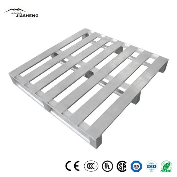 Buy cheap Heavy Duty Stacking Racking System Injection Warehouse Storage Steel Metal Pallet Global Sale from wholesalers
