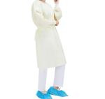 Non-woven Lightweight Long Sleeve Gowns for Lengthy Wear